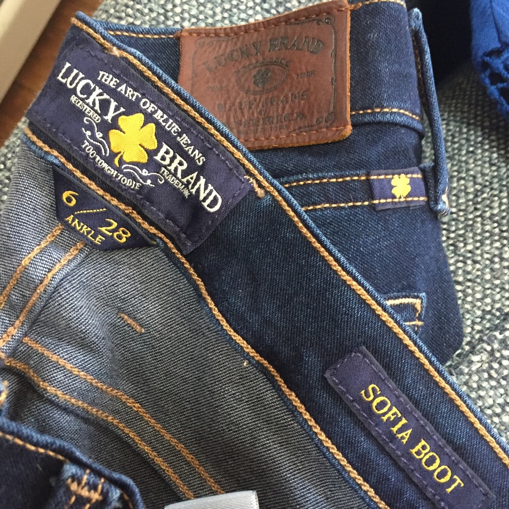 LUCKY SOFIA ANKLE Jeans - Read Comments Please!
